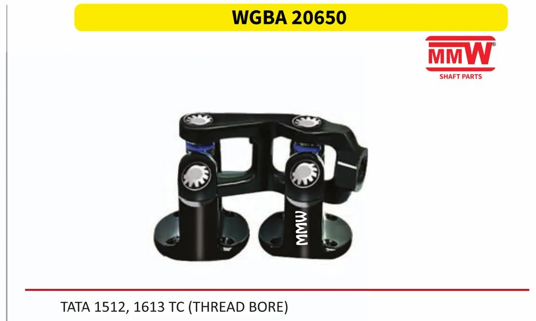 WGBA 20650 Gear Box Housing Block for TATA 1512, 1613 TC (THREAD BORE) MMW Auto Industries