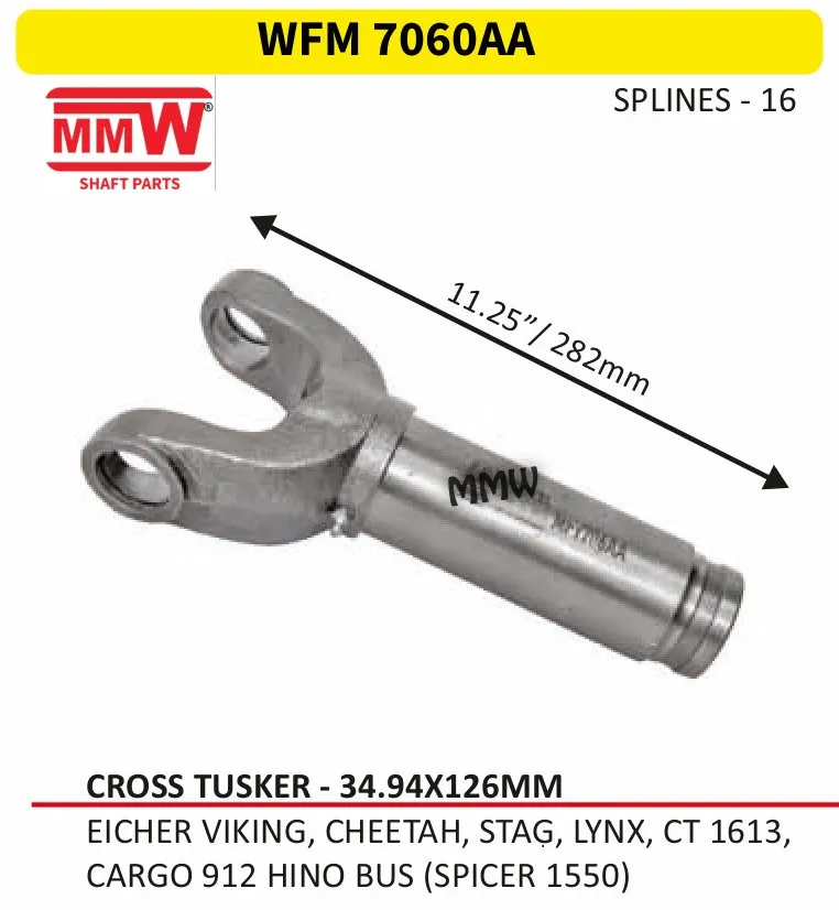 WFM 7060AA Sleeve Yoke