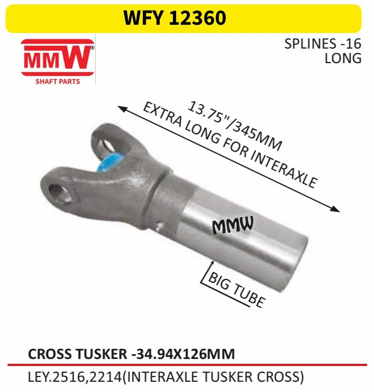 WFY 12360 Sleeve Yoke