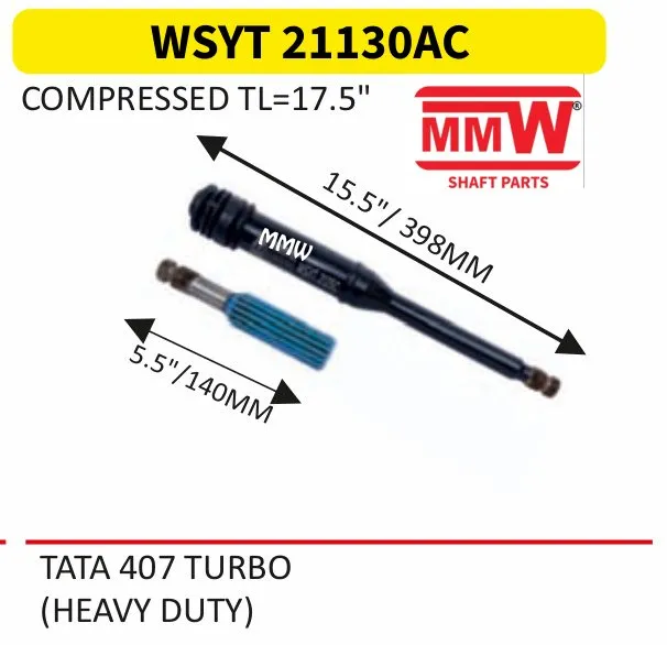 WSYT 21130AC Steering Yoke & Teeth length 15.5"/398 MM for TATA 407 TURBO MMW Auto Industries