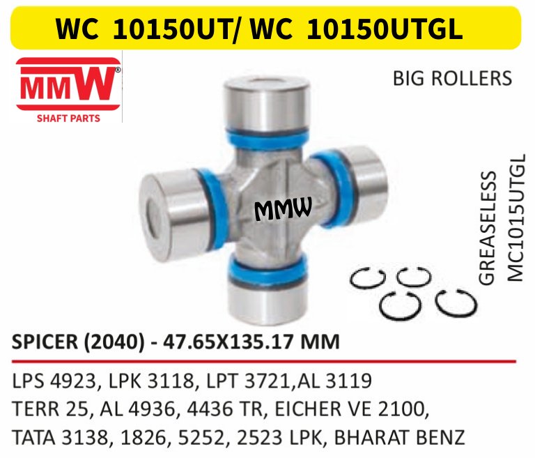 WC 10150UT/ WC 10150UTGL UJ Cross