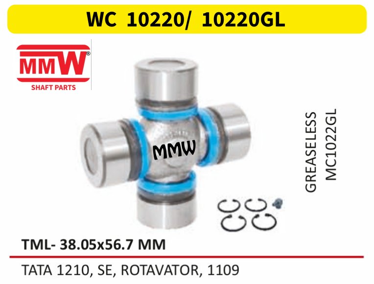 WC 10220/ 10220GL UJ Cross