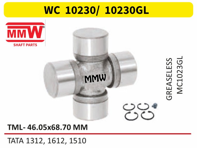 WC 10230/ 10230GL UJ Cross