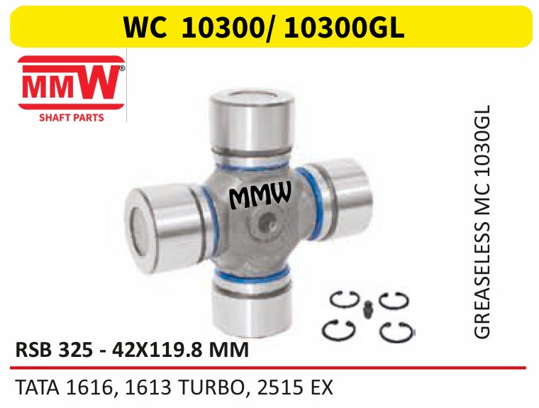 WC 10300/ 10300GL UJ Cross