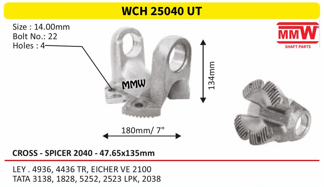 WCH 25040 UT