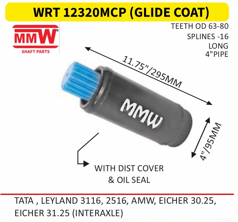 WRT 12320MCP (GLIDE COAT) catalogue card, page 32