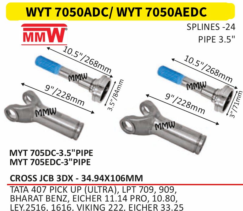WYT 7050ADC/ WYT 7050AEDC