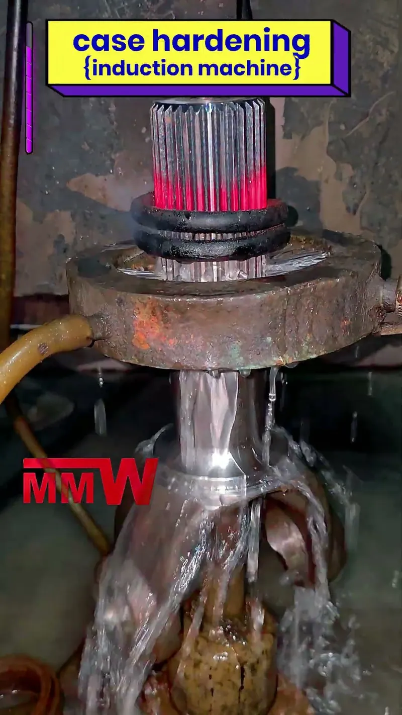 Induction Hardening at the MMW Auto Industries factory, Bawana, Delhi