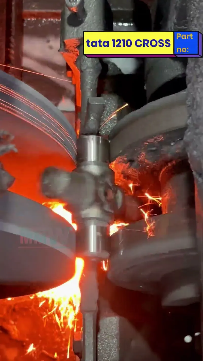 Cross Grinding at the MMW Auto Industries factory, Bawana, Delhi